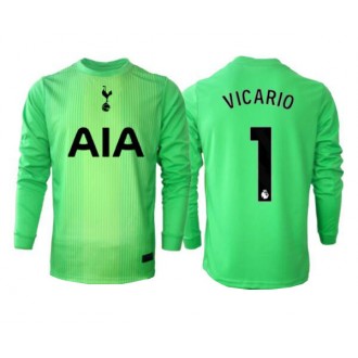 Tottenham Hotspur Guglielmo Vicario #1 Keeper Hjemmedrakt 2025-26 Langermet Tottenham Hotspur Guglielmo Vicario #1 Keeper Hjemmedrakt 2025-26 Langermet